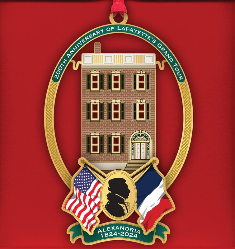 Lafayette's Grand Tour Holiday Ornament (2024)