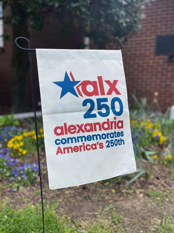 250th Garden Flag